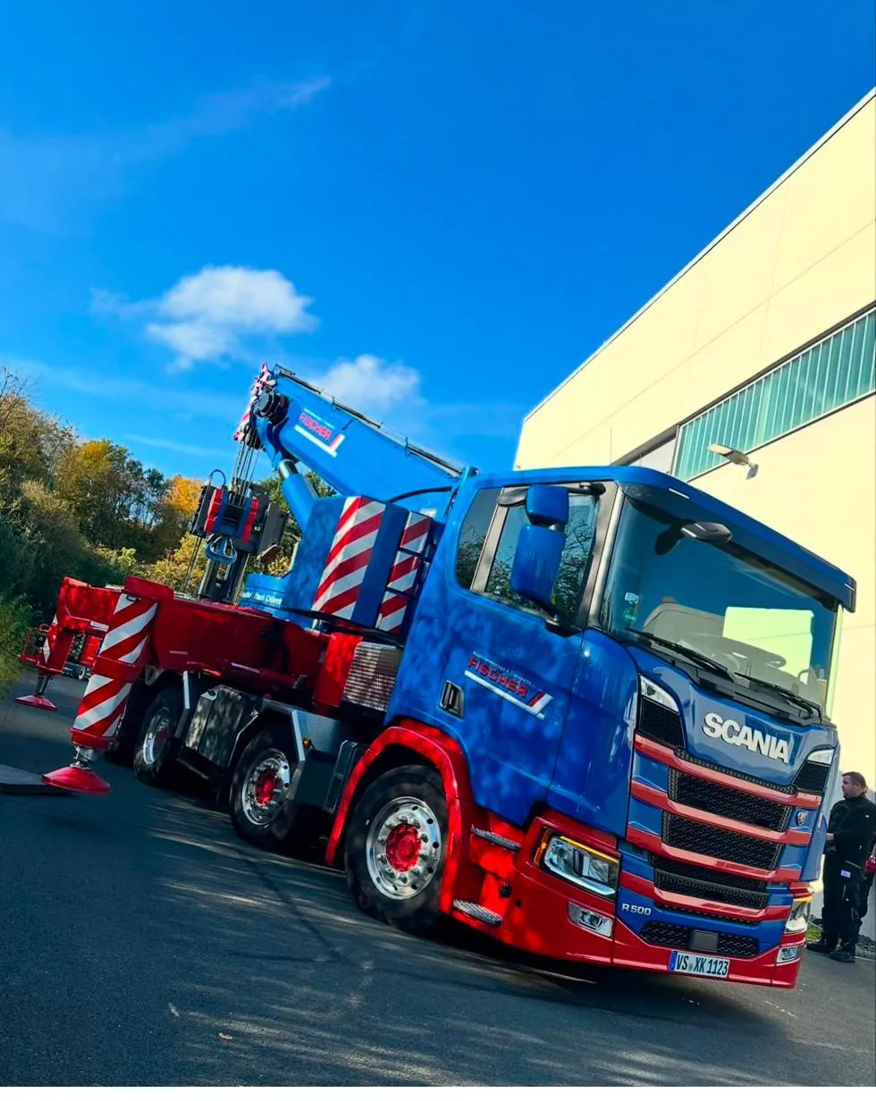 Idrogru KT auf Scania Fahrgestell